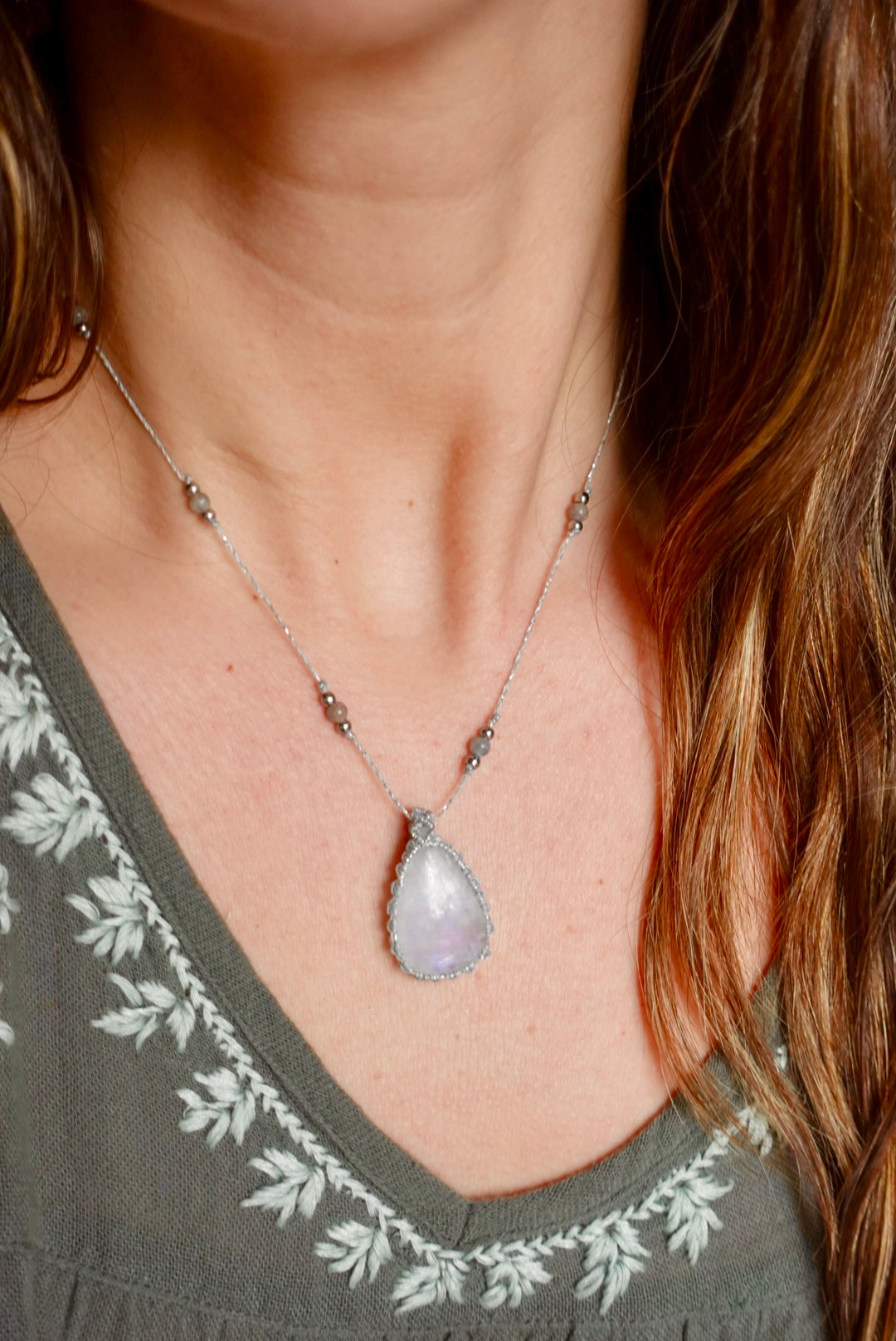 Collar Mancora Piedra Luna