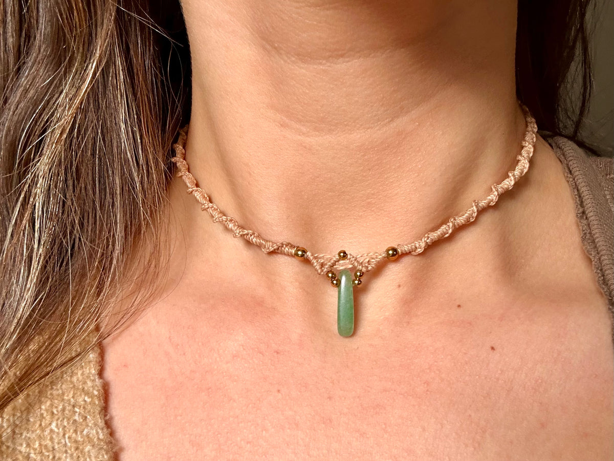 Collar Jade (beige)