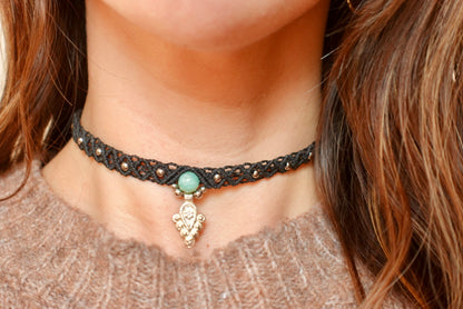 Choker Barú Amazonita