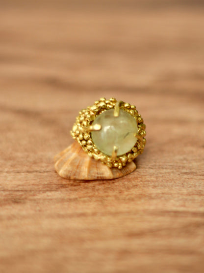 Anillo Marea Prehnita (bronce)