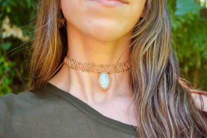 Collar Pipa Larimar